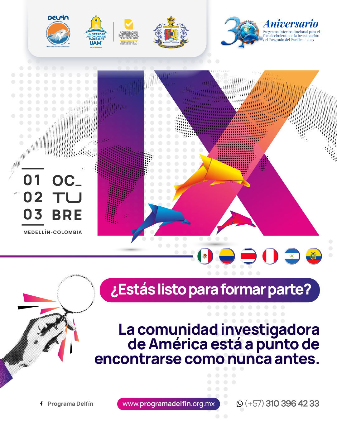 Tercer promocional del IX Encuentro de Profesionales Programa Delfín
